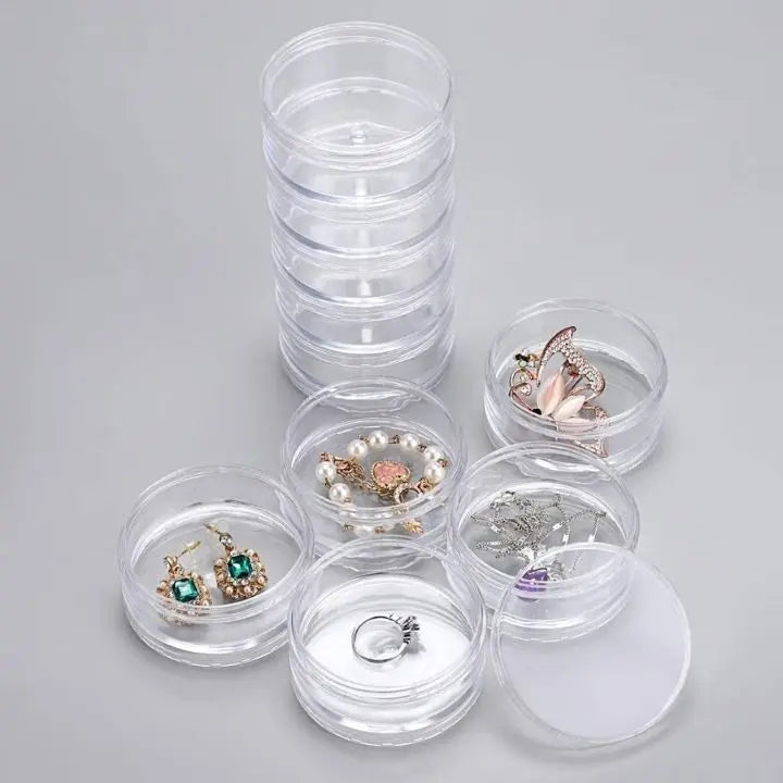 5-piece Multifunctional Stackable Containers for Accessories