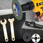 5-pc Drill Angle Grinder Adapter – Cutting & Polishing Rod