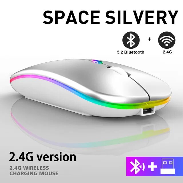Eindhoven Wireless LED Mouse | Rechargeable Bluetooth mouse