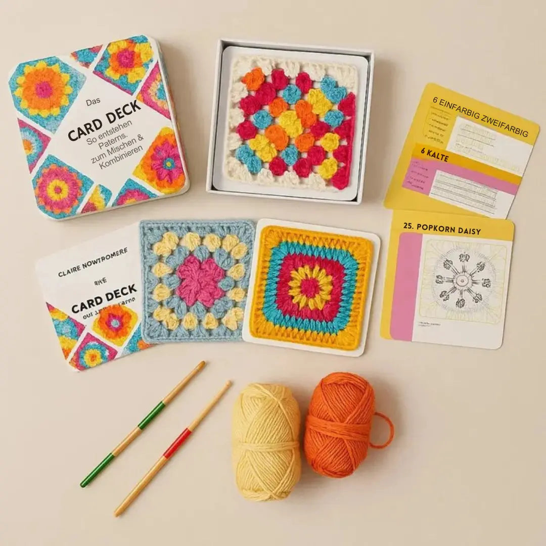 Crochet ideas to fall in love – 50 cards full of colors, patterns & inspiration