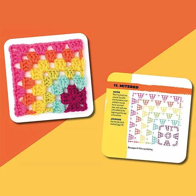 Crochet ideas to fall in love – 50 cards full of colors, patterns & inspiration