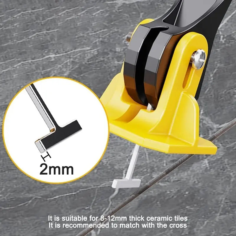 50 Piece Tile Leveling System with Steel Pins for Even Joints