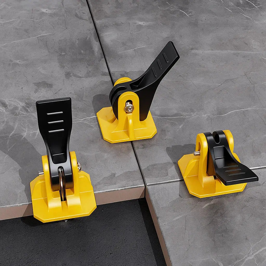 50 Piece Tile Leveling System with Steel Pins for Even Joints