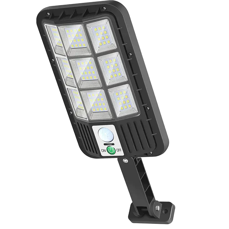 5000LM Solar Floodlight Twilight to Dawn, Solar Powered Outdoor Lights with Security Motion Sensor