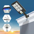 5000LM Solar Floodlight Twilight to Dawn, Solar Powered Outdoor Lights with Security Motion Sensor