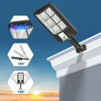 5000LM Solar Floodlight Twilight to Dawn, Solar Powered Outdoor Lights with Security Motion Sensor
