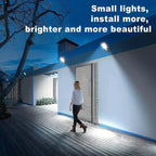 5000LM Solar Floodlight Twilight to Dawn, Solar Powered Outdoor Lights with Security Motion Sensor