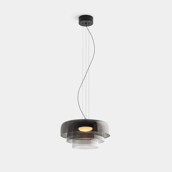 Norwegian Glass Pendant Lamp