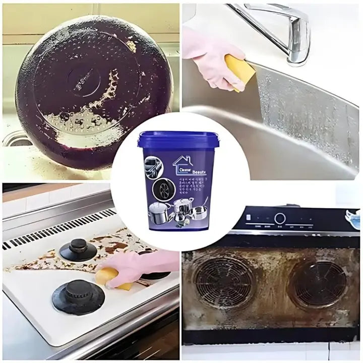 500 g Stainless Steel Cleaning Paste – Cleans, Polishes & PRedects in one step!