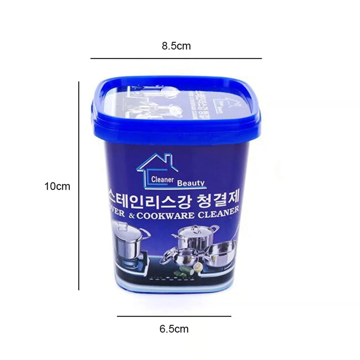 500 g Stainless Steel Cleaning Paste – Cleans, Polishes & PRedects in one step!
