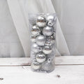 3CM24pcs Bright Matte Christmas Balls