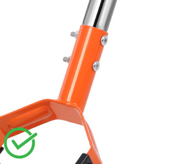 Manual Rotary Lawn Edger, 69 Inch Adjustable Stainless Steel Handle Grass and Weed Trimmer