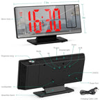 Rotating Ceiling Projection Clock