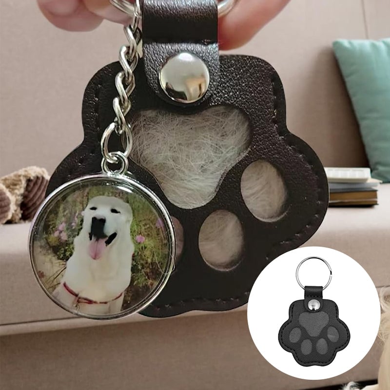 Memorial keychain for pets