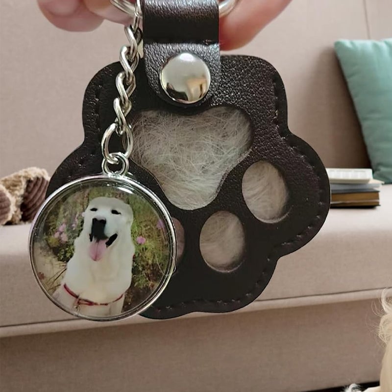 Memorial keychain for pets