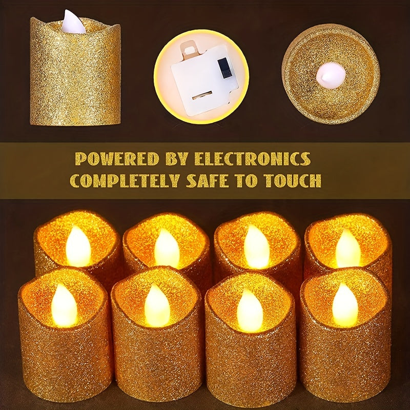 Glossy LED Candles – For a Cozy Atmosphere