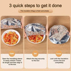 50-piece set insulating covers made of aluminum foil