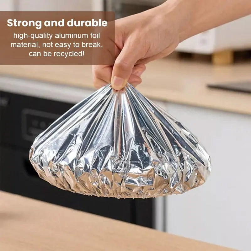 50-piece set insulating covers made of aluminum foil