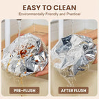 50-piece set insulating covers made of aluminum foil