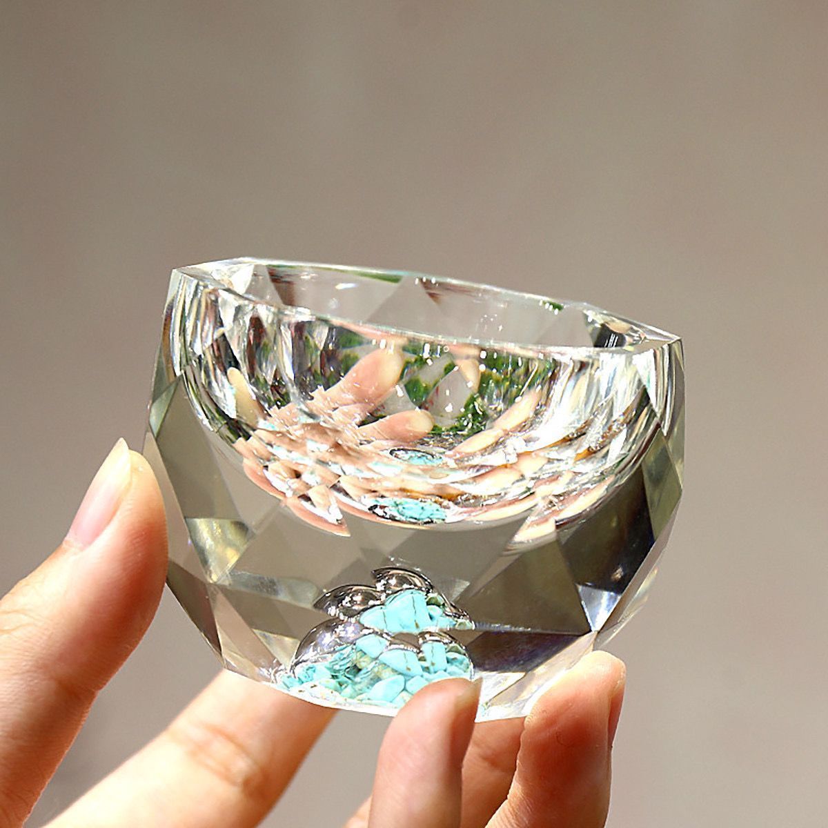 50ml diamond-cut crystal drinking glasses vodka shot glasses wine glasses whiskey glasses spirits sake soju brandy tea cup