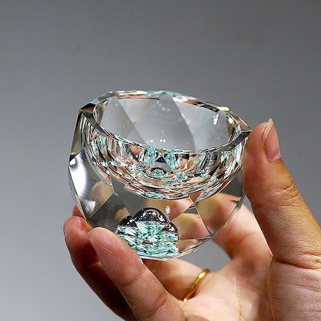 50ml diamond-cut crystal drinking glasses vodka shot glasses wine glasses whiskey glasses spirits sake soju brandy tea cup