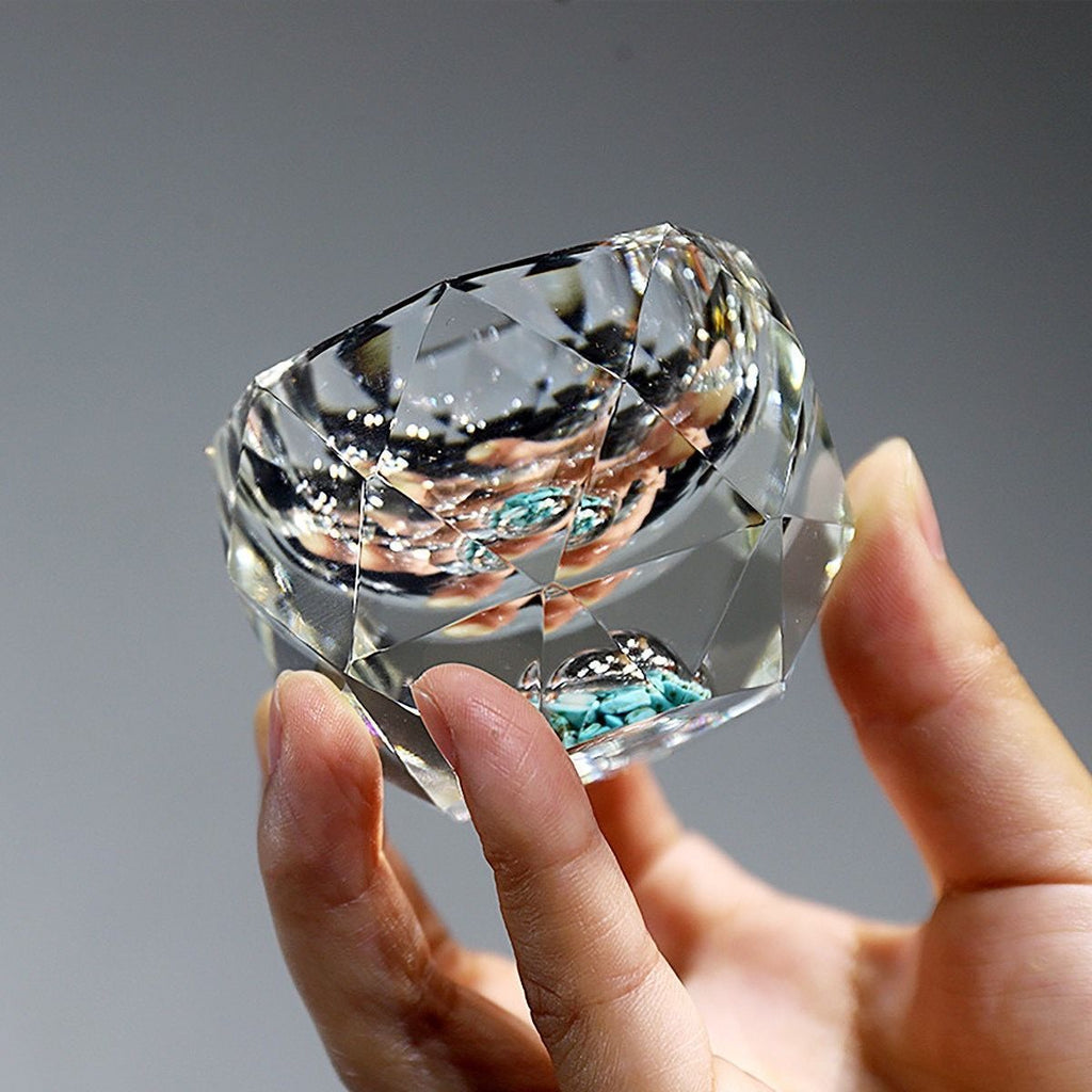 50ml diamond-cut crystal drinking glasses vodka shot glasses wine glasses whiskey glasses spirits sake soju brandy tea cup