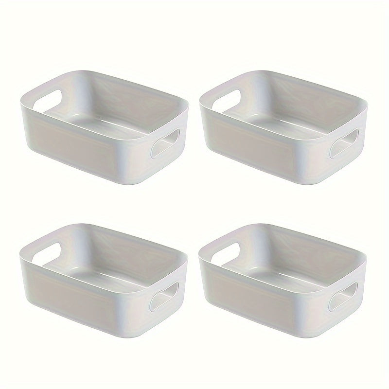 ChicOrganizer - Set of 4 Stylish Storage Bins for Home