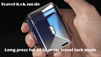 LuxRazor Elite Travel Razor | Compact magnetic design for effortless shaving on the go