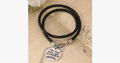 The best mothers are promoted to grandma - Hand-stamped bracelets