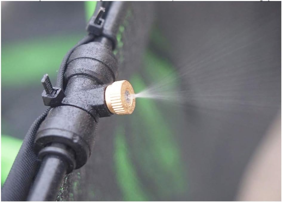 Irrigation system for the garden – Drip irrigation kit with adjustable spray head and accessories