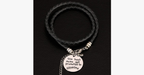 The best mothers are promoted to grandma - Hand-stamped bracelets