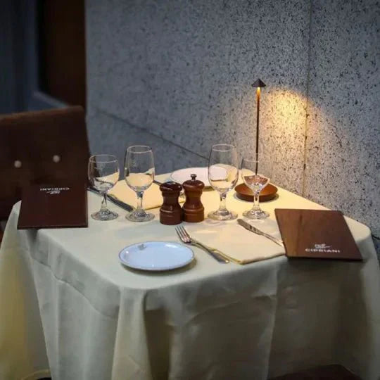 LumiZen Minimalist LED Table Lamp | Waterproof and Dimmable Wireless Lighting