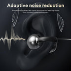 Clip-On Ear LCD Full Color Touchscreen Audio Wireless Headphones