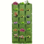 Felt Plant Bag for Vertical Wall Mounting – Three-dimensional, Non-woven Plant Bag