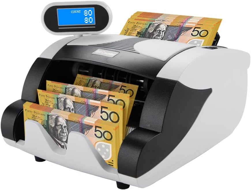 Automatic Money Counter with UV Detection & LED Display – NoteScan