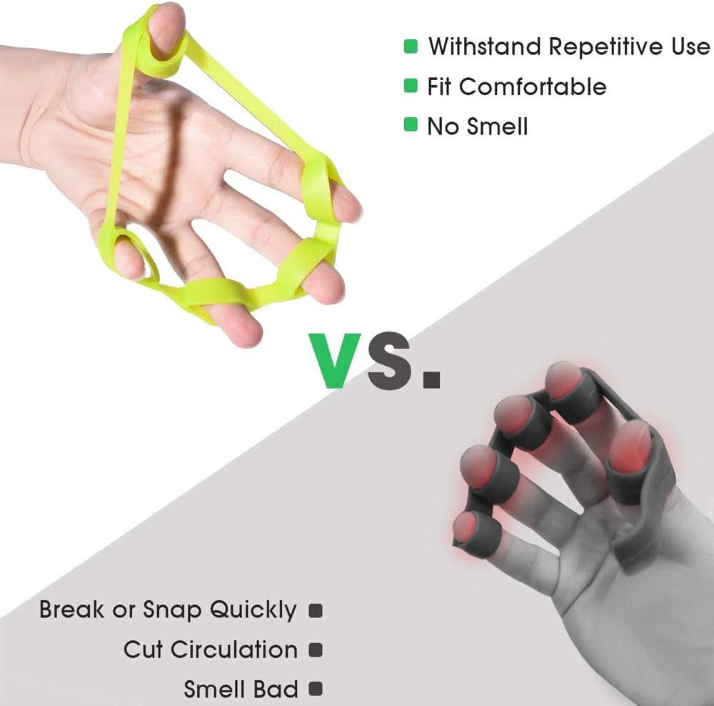 6-piece hand strengthener set to strengthen grip strength & relieve pain