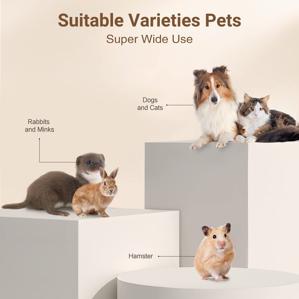 Ultimate Pet Grooming Kit - 4-in-1 Electric Clippers with 4 Interchangeable Blades