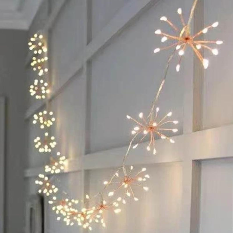 Fireworks Silver String Lights