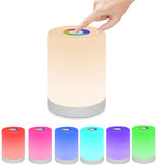 Dimmable Portable LED Lamp – Color Changing Table Lamp with Touch Control for Cozy Lighting