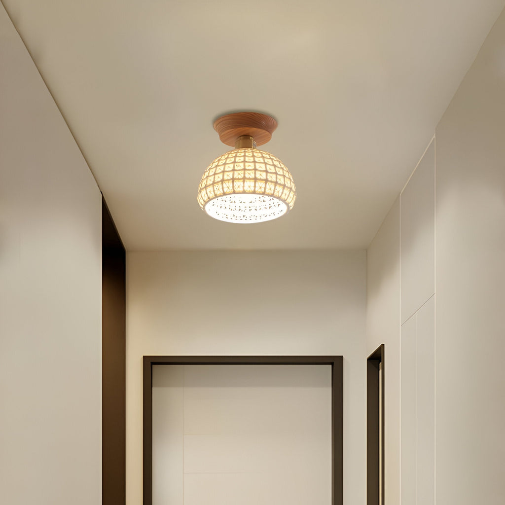 Nordic Ceramic Ceiling Lamp