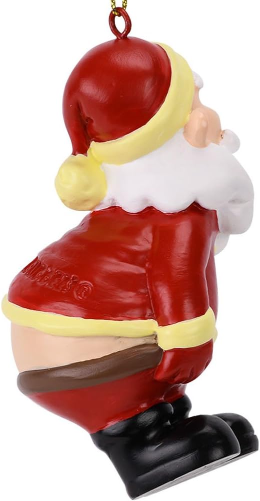 Funny Christmas tree decoration - SantaSass