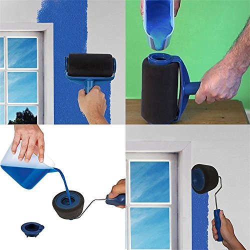 Paint roller with container - 5 pieces/8 pieces