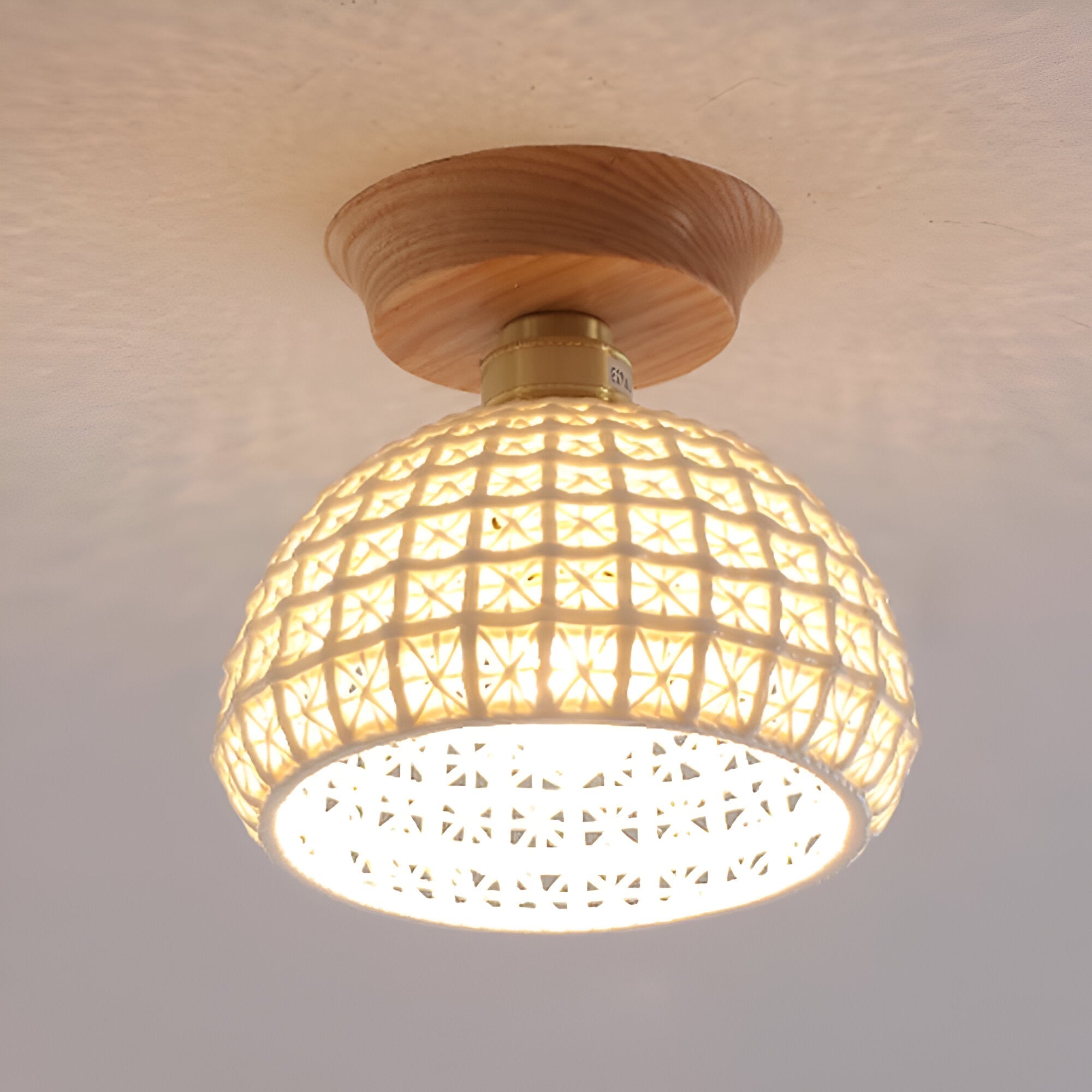 Nordic Ceramic Ceiling Lamp