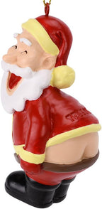 Funny Christmas tree decoration - SantaSass
