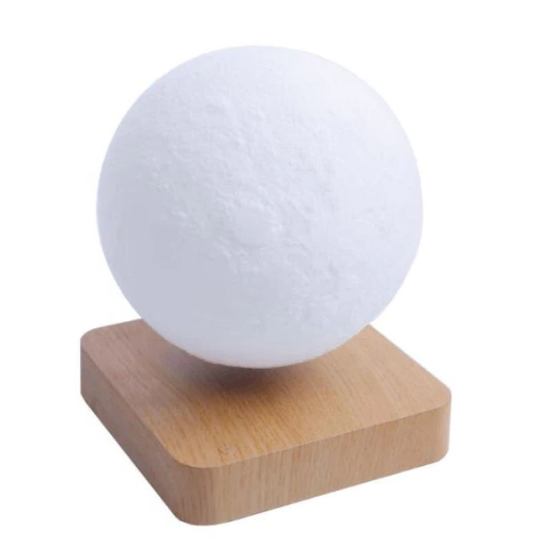 Magnetically Levitated Lunar Lamp