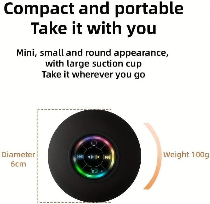 SplashBeat Portable Water Resistance Sound