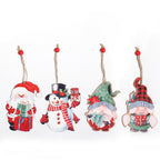 Christmas Retro Faceless Doll Pendant Couple Ornaments