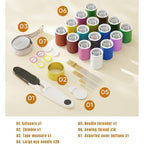 Magnetic Two-Layer Sewing Kit