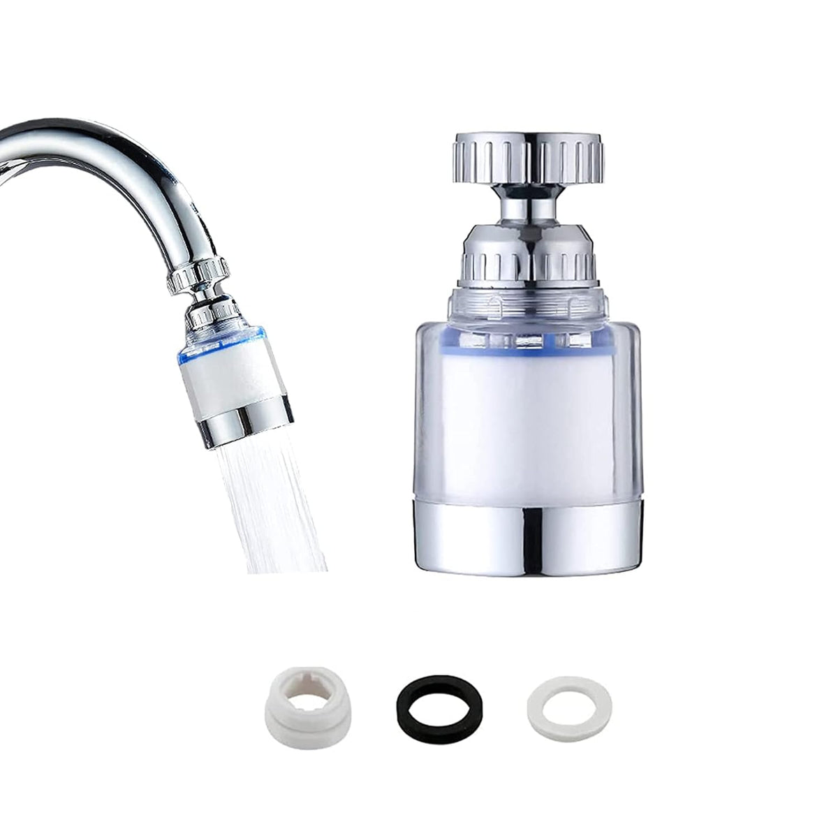 Universal Snap-In Faucet Filter Cartridge