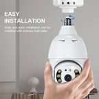Wireless Wifi Lightbulb Camera Security Camera